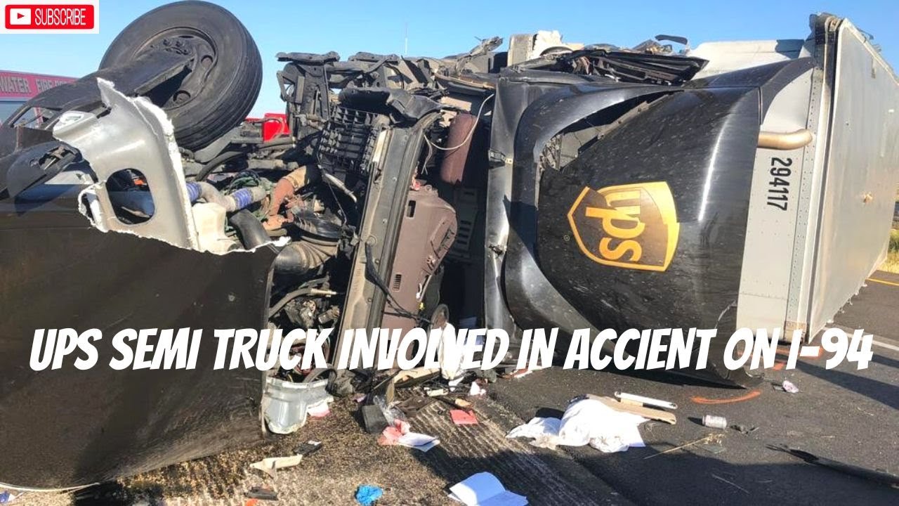 SUV hits semi head on on I 94, sheriff's office says - YouTube