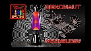 Mathmos Astro Vinyl Lava Lamp & Diskonaut Moonbuggy loungecore clip