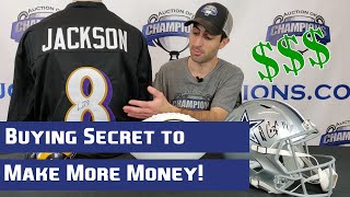 Buying Secret for Building a Sports Memorabilia Collection