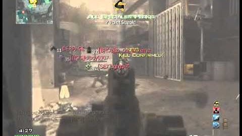 **MW3**-amazing scar-L gameplay_just pure skill