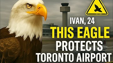 How This 24-Year-Old Bald Eagle Keeps Toronto Pearson Safe from Bird Strikes