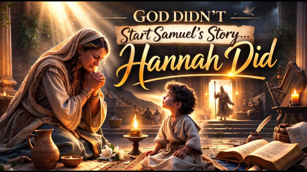 GOD DIDN’T START SAMUEL’S STORY… HANNAH DID | The Calling of a Great Prophet (1 Samuel 1–3)