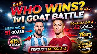 Prime Ronaldo Vs Prime Messi 1V1 - The Answer Will Shock You