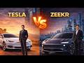 Tesla vs  Zeekr, The Tech vs  Luxury Divide