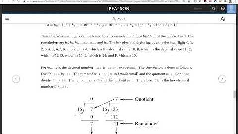 Daniel Liang C++ Section 5.12 C