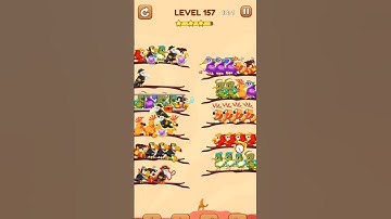 157 level of bird short 2 color puzzle #games #supergames #shorts #facts #youtubeshorts #shortsfeed