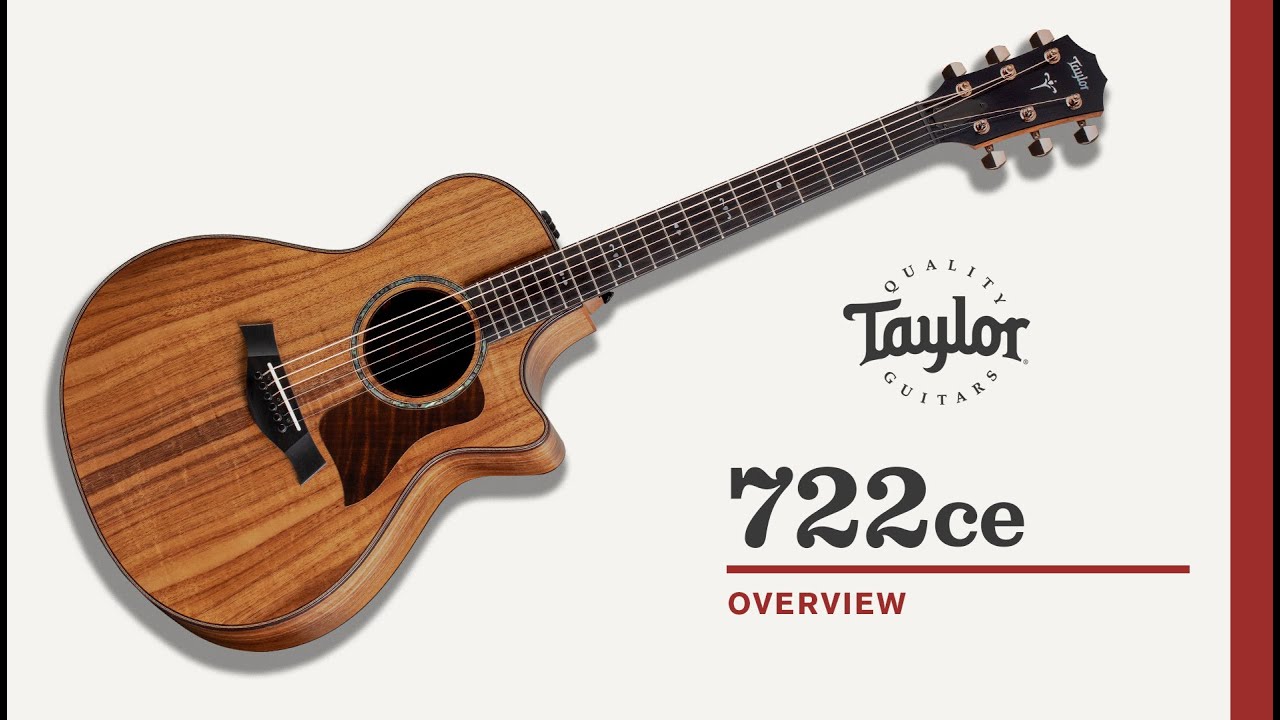 Taylor Guitars | 722ce (Koa) | Video Overview - YouTube