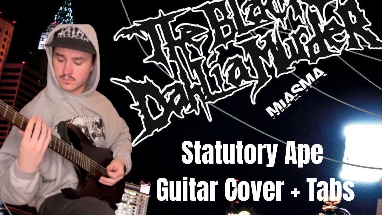 The Black Dahlia Murder - Statutory Ape (guitar cover + tabs)