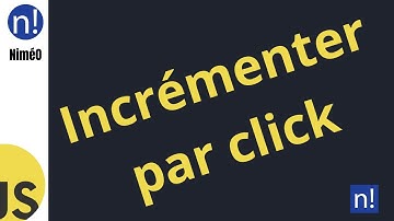 Incrémentation et décrémentation en utilisant HTML CSS et JavaScript