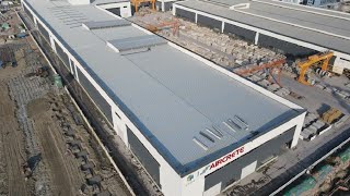Plant overview - AAC panel plant for Yuanzhu Housing in China