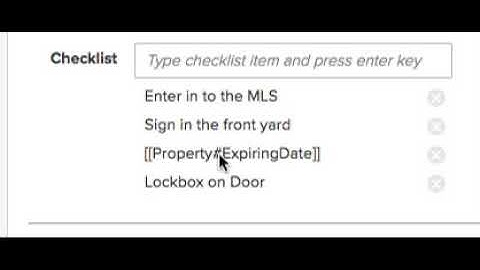Realvolve CRM: How to Click/Drag or Edit Checklist Items