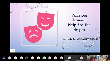 Vicarious Trauma:  Help for the Helper (Webinar)