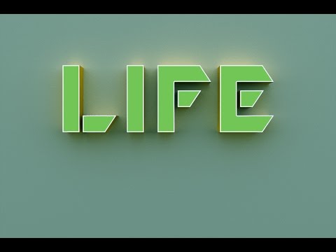 Tạo Chữ 3D Bằng Photoshop - Create 3D Text In Photoshop - Youtube