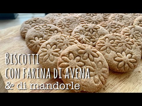 Video: Biscotti Di Farina D'avena