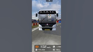 KSRTC Scania Sleeper 😱 #shorts #bussidmods #bussimulatorindonesia #viral