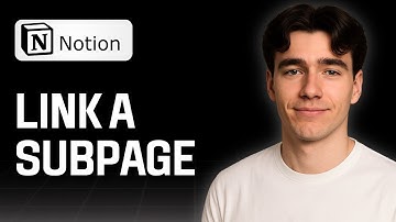 How to Link to a Subpage in Notion (Tutorial 2025)