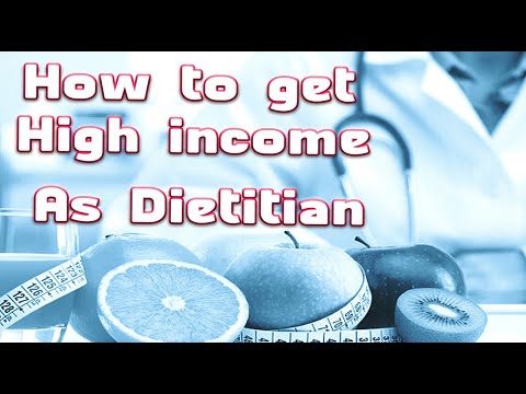 How to get high income as Dietitian ???