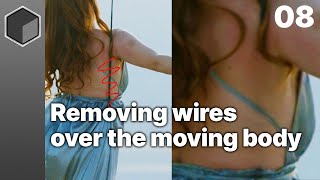 08 Painting the Body Wire : PowerMesh Warps [Wire Removal for VFX with Boris FX Silhouette & Mocha]