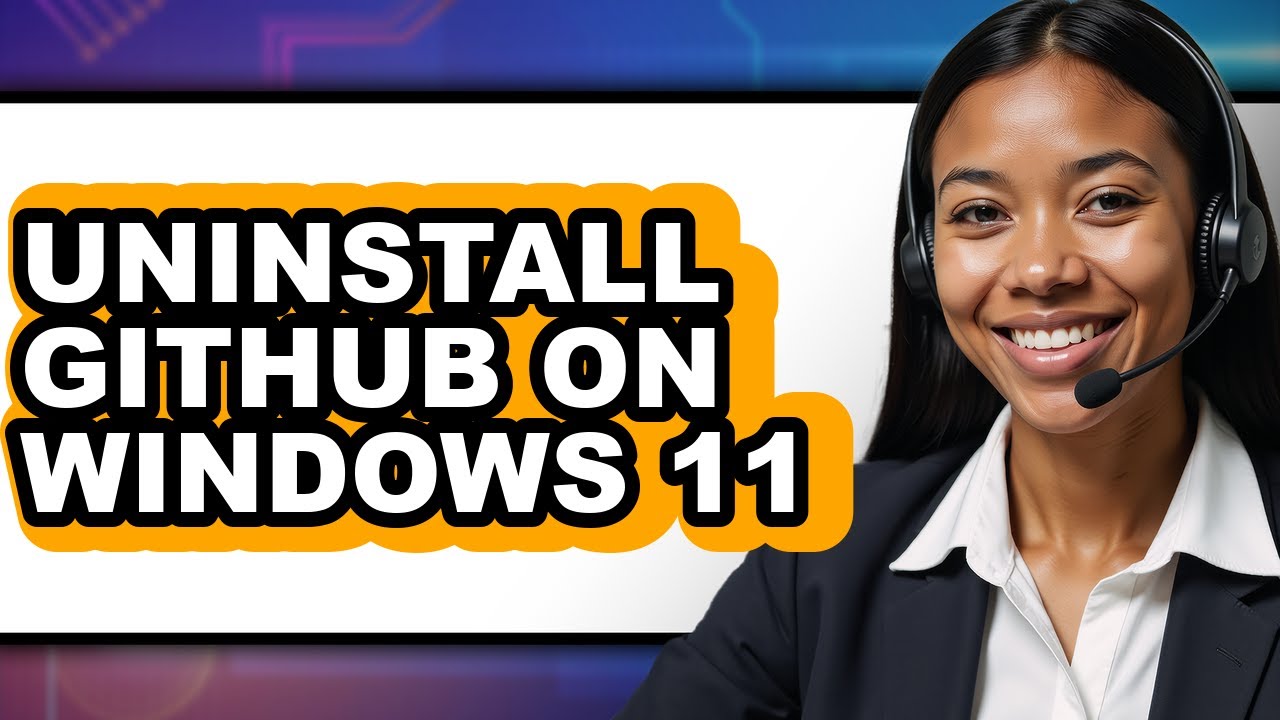 How to Uninstall Github on Windows 11 - Full Guide - YouTube