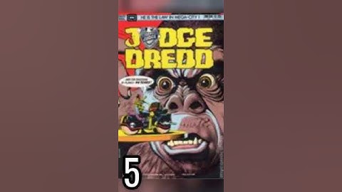 Top 11 JUDGE DREDD Covers #comics