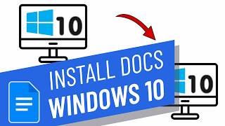 How To Install Google Docs In Windows 10