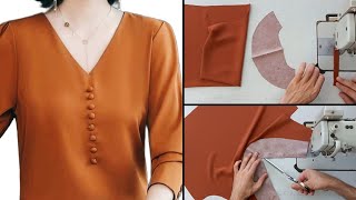 ✅️ V neck sewing tricks and secrets worth knowing