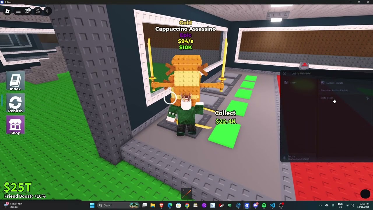 NEW Steal a Brainrot Script | PAID | INSTA STEAL | INVINCIBLE | ANTI KICK | TESTER  (2025)