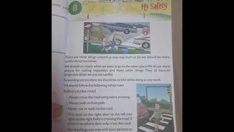 Ecpsss class 1 EVS chapter 8 my safety part 1