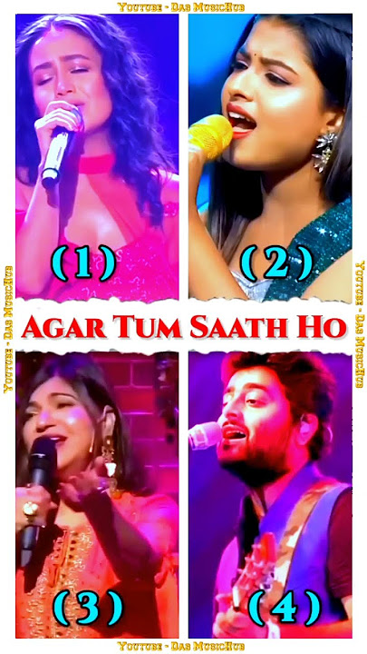 Agar Tum Saath Ho Song | Battle By - Neha Kakkar, Arunita Kanjilal, Alka Yagnik, Arijit Singh