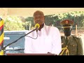 Gen. Museveni commissions new houses for UPDF