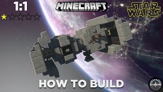 Imperial TIE/sa bomber | Minecraft Star Wars tutorial