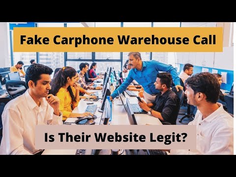 Fake Carphone Warehouse Call.  Baiting A Scam Call Centre. Ep 1.  Is Their Website Legit?