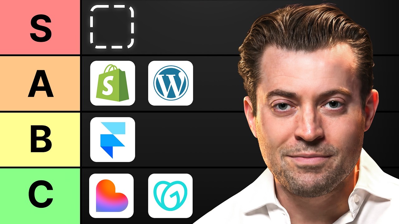 I Ranked Every Website Builder [TIER LIST]