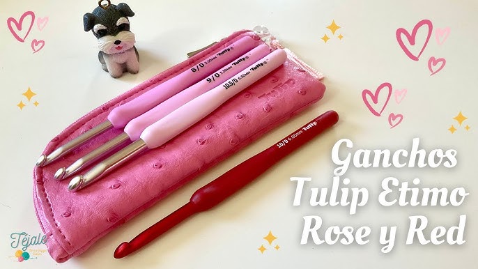 Review and Comparison of Tulip Etimo Red and  crochet hooks 
