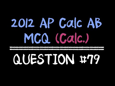 2012 AP Calculus