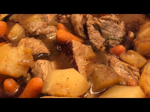 Video: How To Make Homemade Pork Stew In The Oven