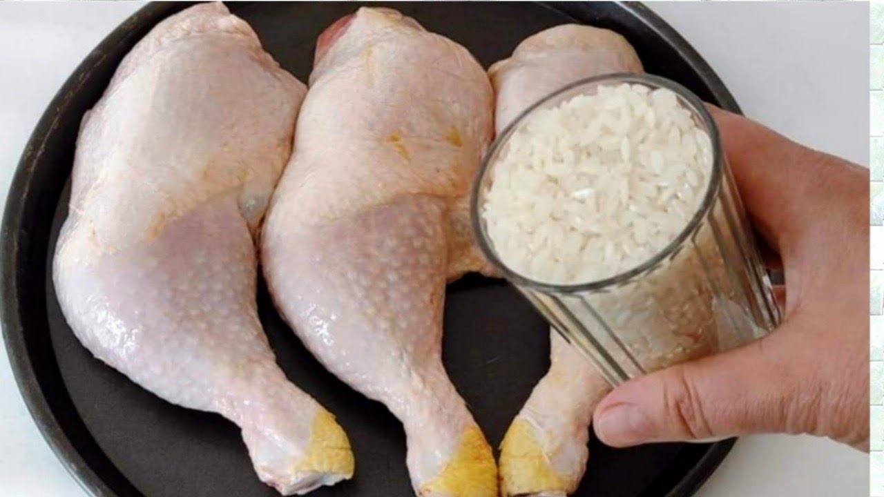 Recept za piletinu sa rižom! Nikad lakša priprema!