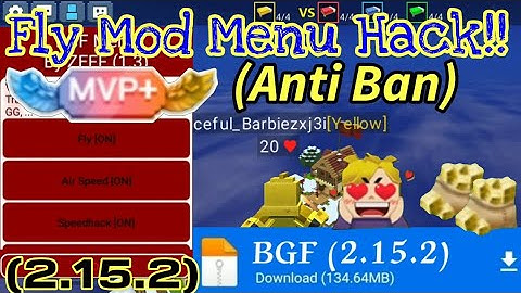 New fly mod menu in Blockman Go 2.15.2 | 💯 Works |