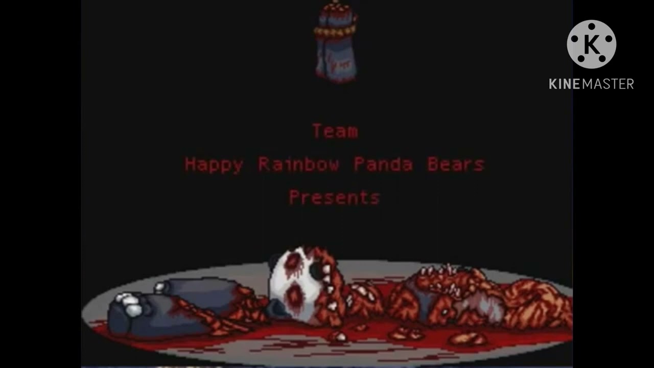 Team Happy Rainbow Panda Bears Logo throws a tantrum to 