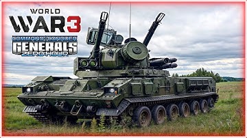 C&C: World War 3 v 2024 | Generals Zero Hour 4K | Russia (VS) USA