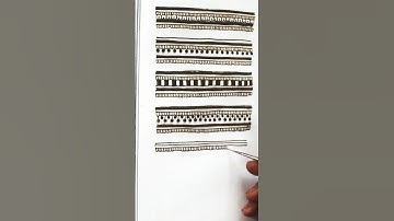 Day-3/21 Border & Belts Part-2 Henna Basic Classes #trending #mehndi #mehandi #shorts #shortsfeed