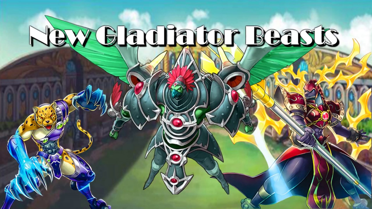 New Gladiator Beast Yugioh Deck Powerful New Support - YouTube