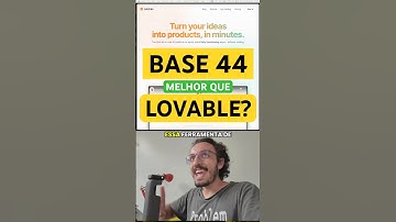BASE44, seria melhor que LOVABLE para criar APPs com IA? #lovable #ia #chatgpt #cursor #bolt