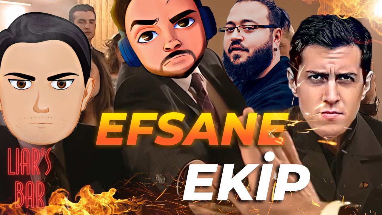 EFSANE DÖRTLÜ! | Liar's Bar | @CaglarArts @Foşix Erlik @Cavs Karahanli