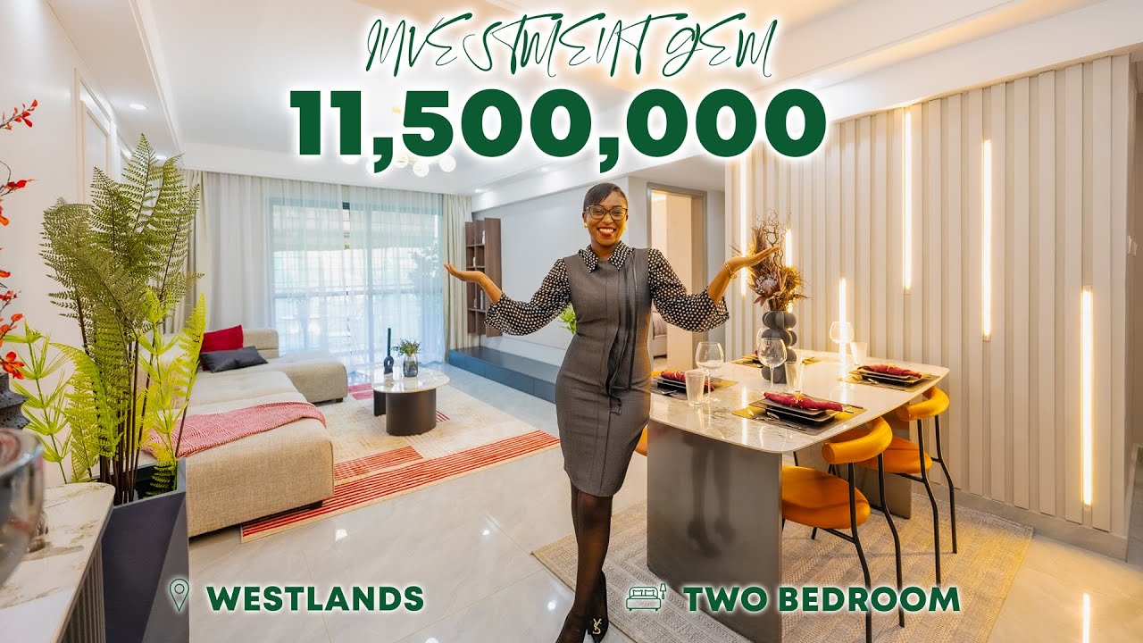 Inside An Investment Gem💰11,500,000 2 Bed Apartment In Westlands | Nairobi | Kenya #realestate