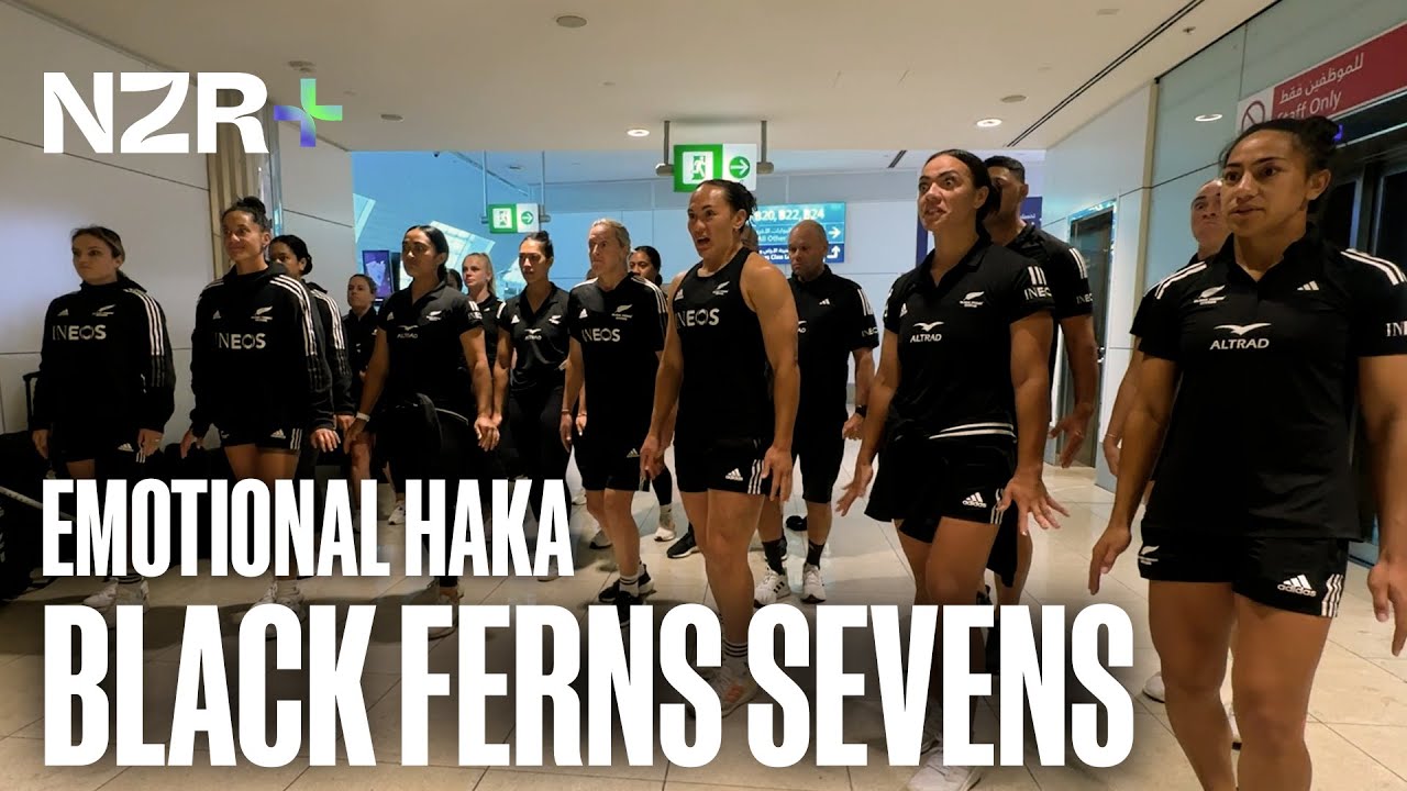 Emotional haka for Sarah Hirini