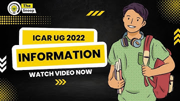 ICAR UG 2022 Official Form Released || Complete Information Eligibility, University, Fee & More.