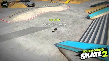 Touchgrind Skate 2: Best flatground tricks #2