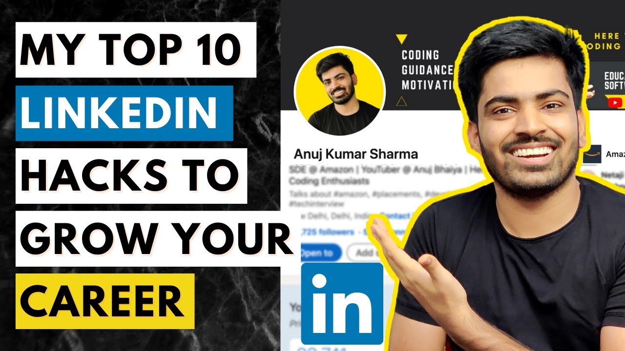 My TOP 10 LinkedIn Hacks to Grow your Career | Referrals | Profile Building | Jobs search