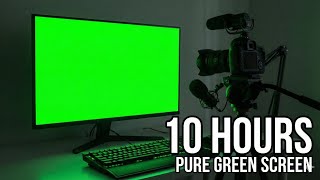 10 Hour Green Screen | Pure Chroma Key Background for Editing 🟢 screenshot 5